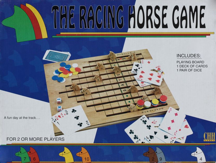 The Racing Horse Game Board Game BoardGameGeek