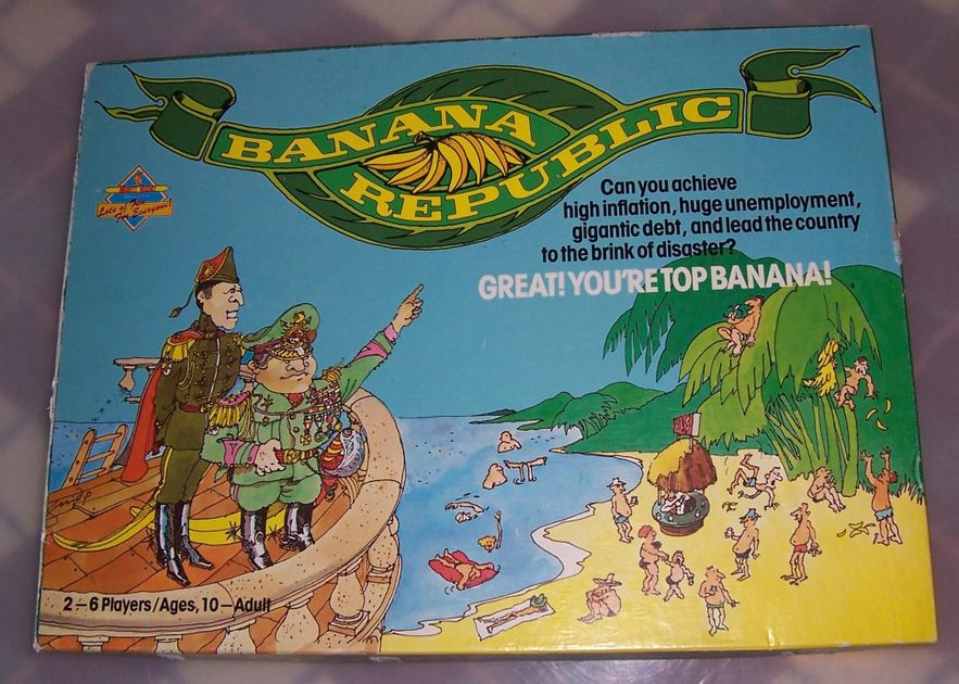 Banana Republic Board Game BoardGameGeek