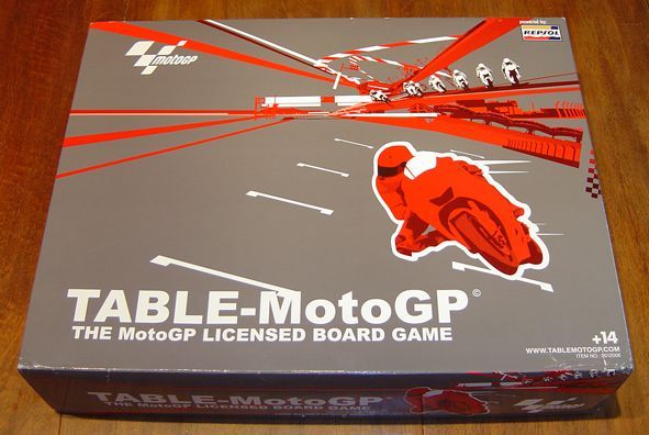 Table Motogp The Moto Gp Licensed Board Game Board Game