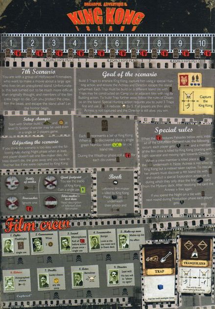 Robinson Crusoe Adventures On The Cursed Island King Kong Scenario Board Game Boardgamegeek