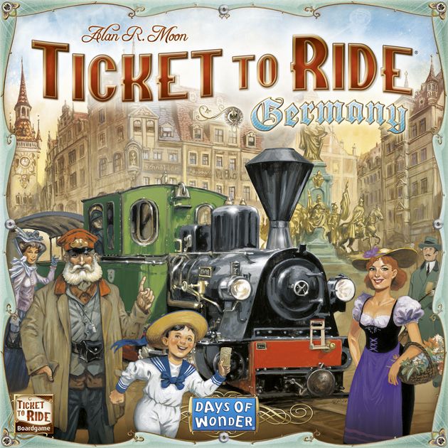 Ticket To Ride Germany Board Game Boardgamegeek