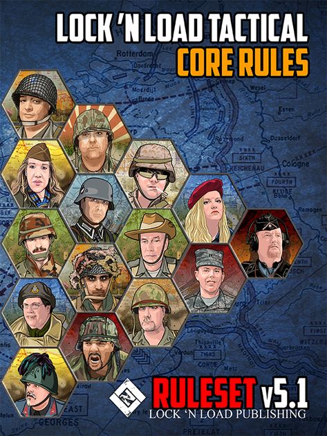 Lock N Load Tactical Core Rules V5 0 Board Game Boardgamegeek