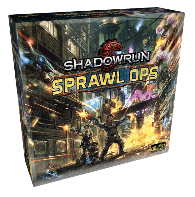 Shadowrun: Sprawl Ops Boardgame