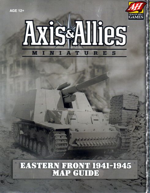 Axis &amp; Allies Miniatures: Eastern Front 1941-1945 Map Guide | Board ...