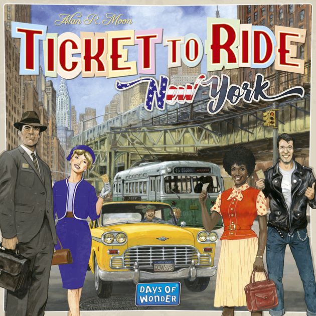 Ticket To Ride New York Board Game Boardgamegeek