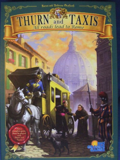 Resultado de imagem para Thurn und Taxis: All Roads Lead to Rome
