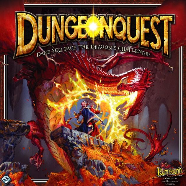 Dungeonquest Third Edition Board Game Boardgamegeek