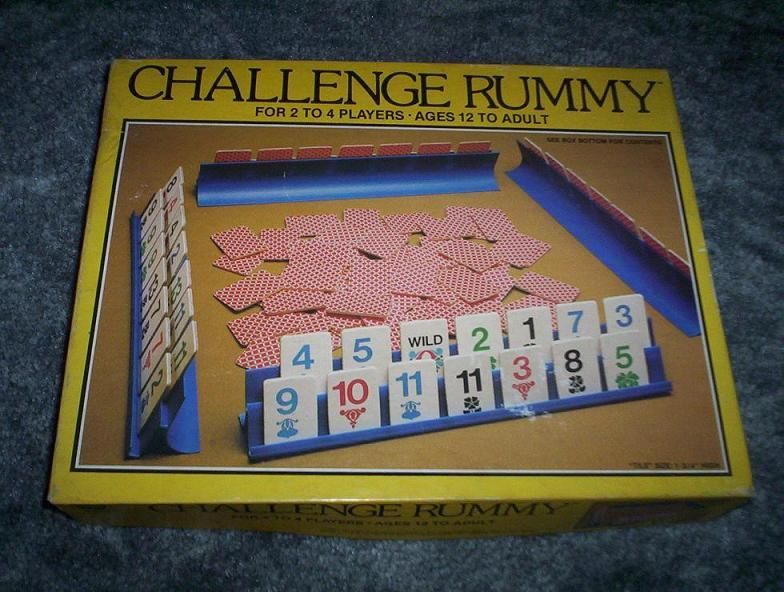 Challenge Rummy Board Game BoardGameGeek