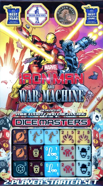 Marvel Dice Masters Iron Man And War Machine Starter Set