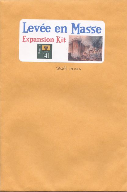 levee en masse expansion kit board