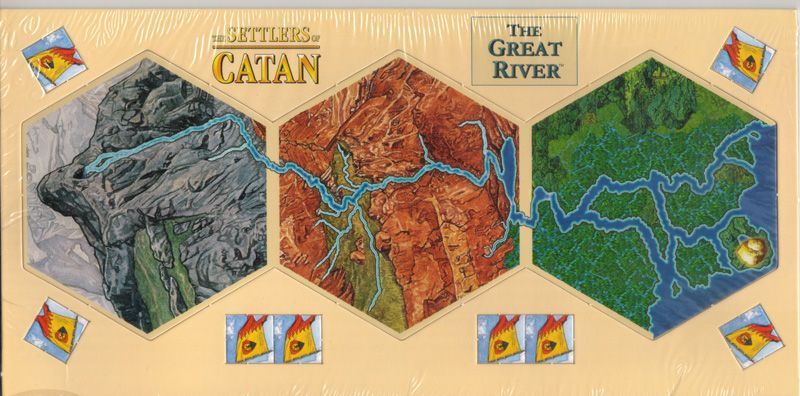 High Res Scan The Settlers Of Catan Great River Boardgeek The Settlers Of Catan Great River Boardgeek