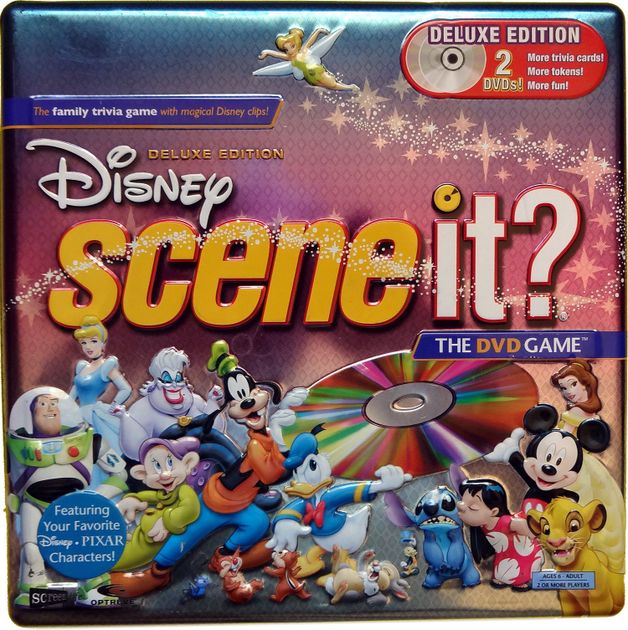 Scene it? Disney Deluxe Edition Board Game BoardGameGeek