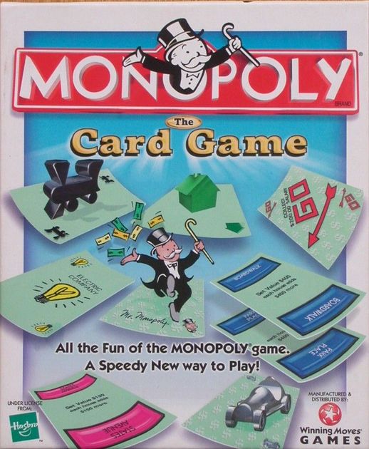monopoly card game monopoly card game
