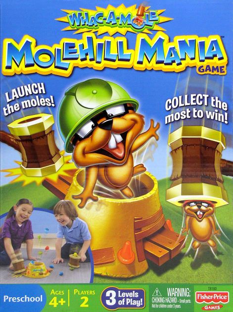 Whac-a-Mole Molehill Mania Game | Board Game | BoardGameGeek