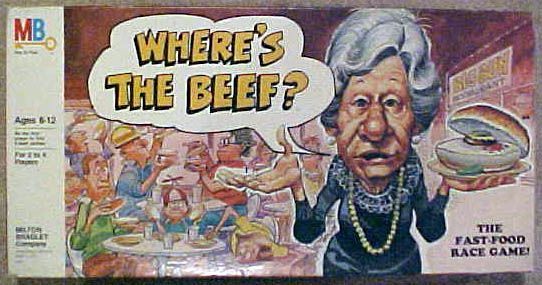 Image result for Where is the beef?