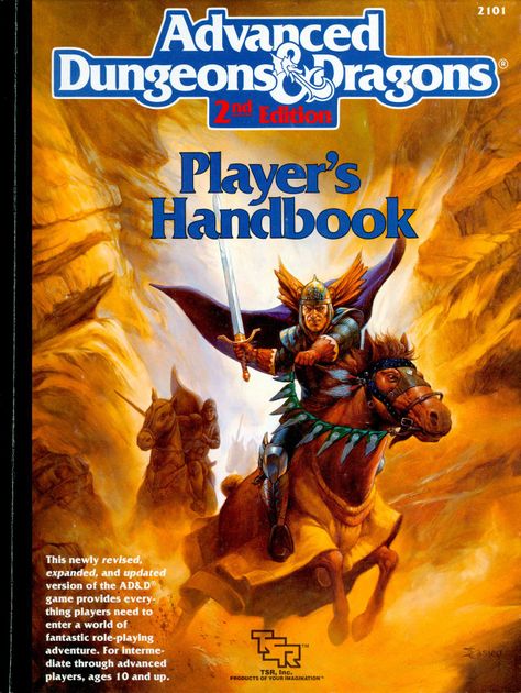 Player S Handbook Ad D 2e Rpg Item Rpggeek