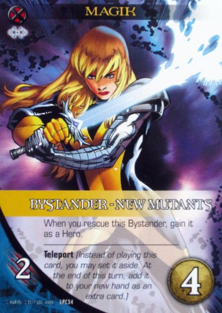 Legendary: A Marvel Deck Building Game – Promo Card Magik Heroic ...