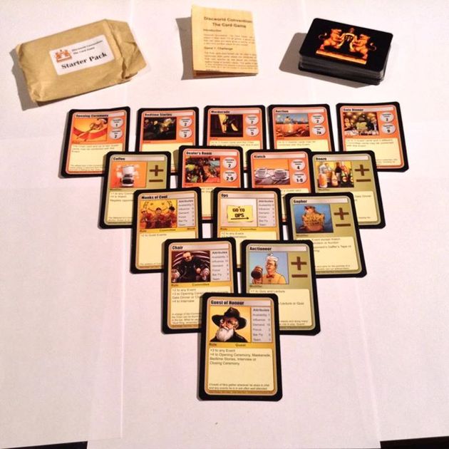 Discworld Convention The Card Game Board Game BoardGameGeek