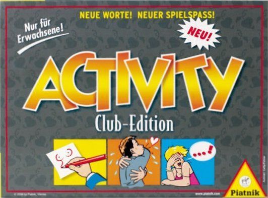 Activity Club Edition Board Game Boardgamegeek