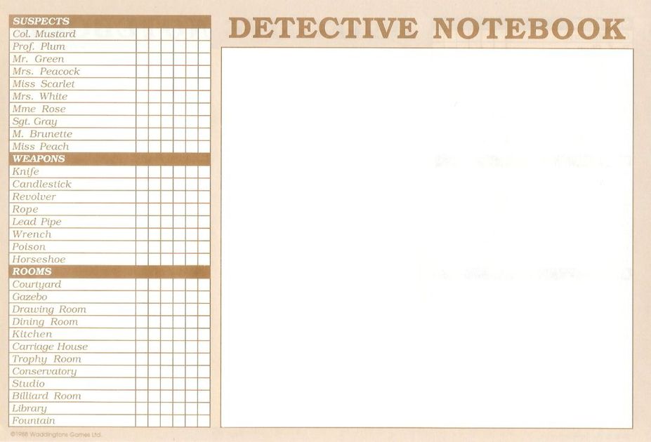 Clue Master Detective Image BoardGameGeek