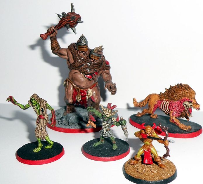 Descent monsters painted so far College was HOW many years ago