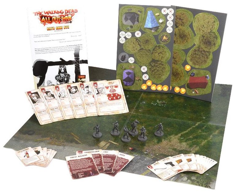 The Walking Dead: All Out War – Days Gone Bye Expansion | Board Game ...