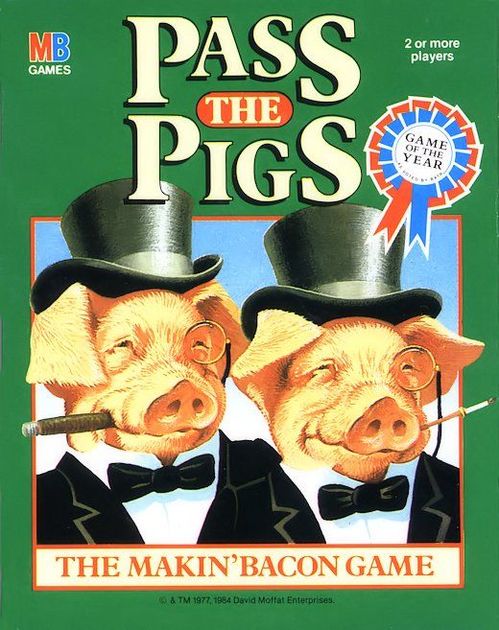 Pass The Pigs Board Game BoardGame