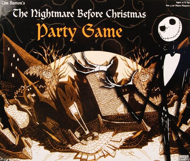 Nightmare Before Christmas Party Game Board Game BoardGameGeek