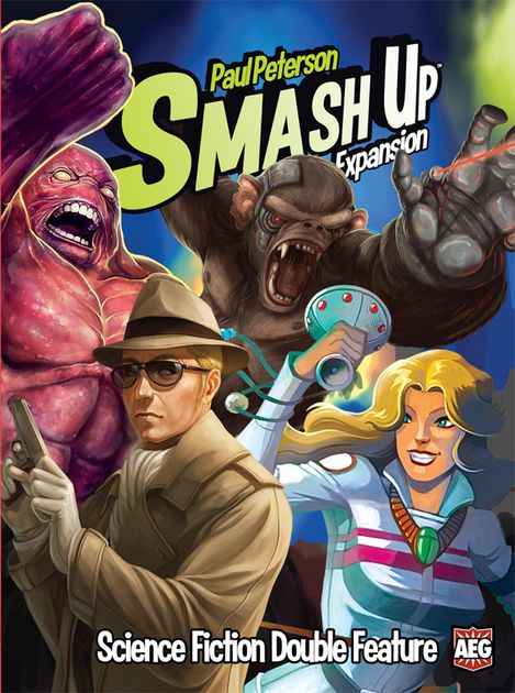 Science Fiction Double Feature AEG New Smash Up Board Card Game