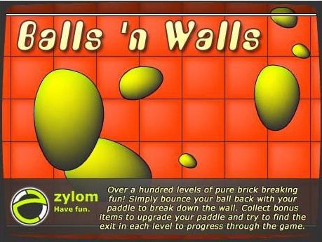 Zylom Games Balls And Walls