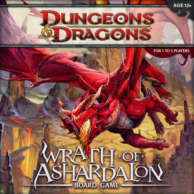 Dungeons Dragons Wrath Of Ashardalon Board Game Board Game