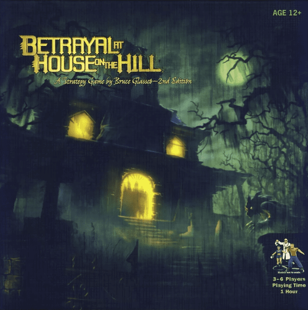 Betrayal At House On The Hill Board Game Boardgamegeek