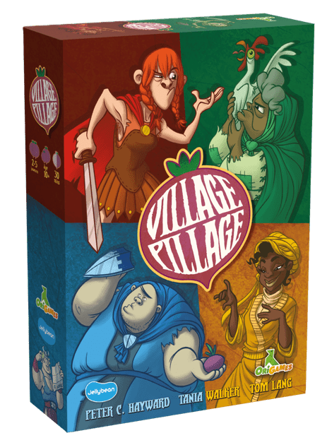 Village Pillage Expansion Included Board Game Boardgamegeek