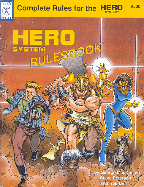 Image result for Hero System 4th edition #500