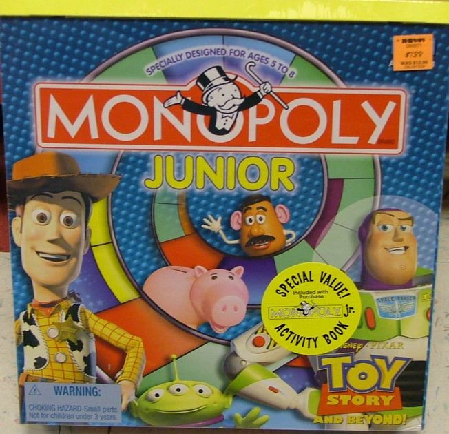 Monopoly Toy Story Board Game