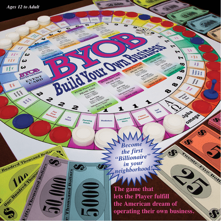 how to make business board game at home