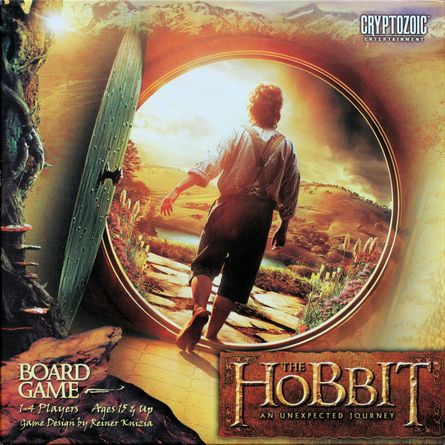 The Hobbit An Unexpected Journey Board Game Boardgamegeek - 