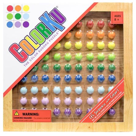 colorku sudoku puzzle board game
