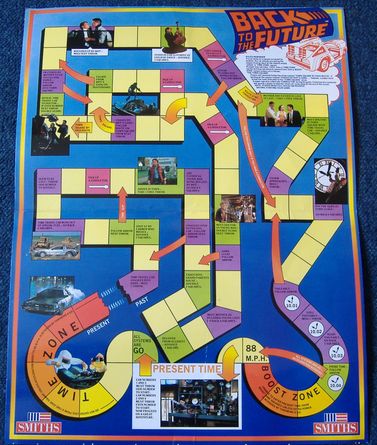 back to the future board game rules