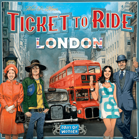 Ticket To Ride London Board Game Boardgamegeek
