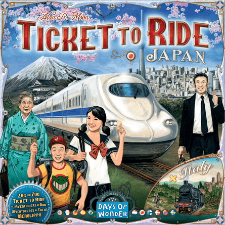 Ticket To Ride Map Collection Volume 7 Japan Italy Board Game Boardgamegeek