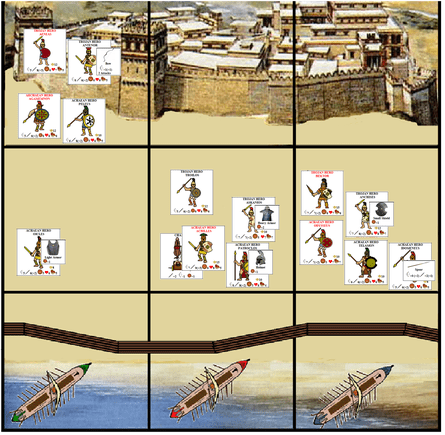 Heroes of Troy: A Game of the Trojan War for One to Two ...