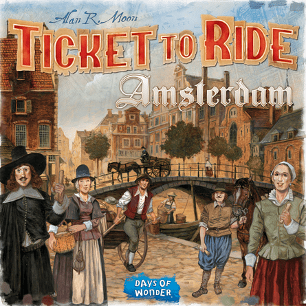 Ticket To Ride Amsterdam Board Game Boardgamegeek