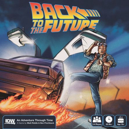 back to the future back in time board game