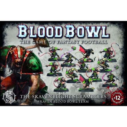 Games Workshop Blood Bowl Skavenblight Scramblers Team x 12 Players