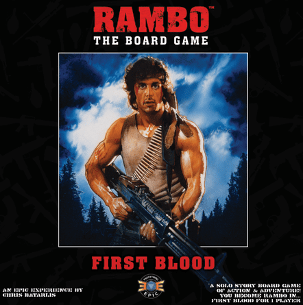 Rambo The Board Game First Blood Board Game Boardgamegeek