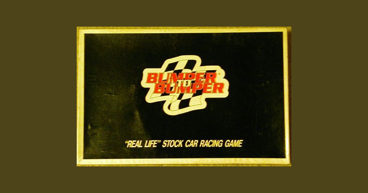 Bumper to Bumper: Real Life Stock Car Racing | Board Game | BoardGameGeek