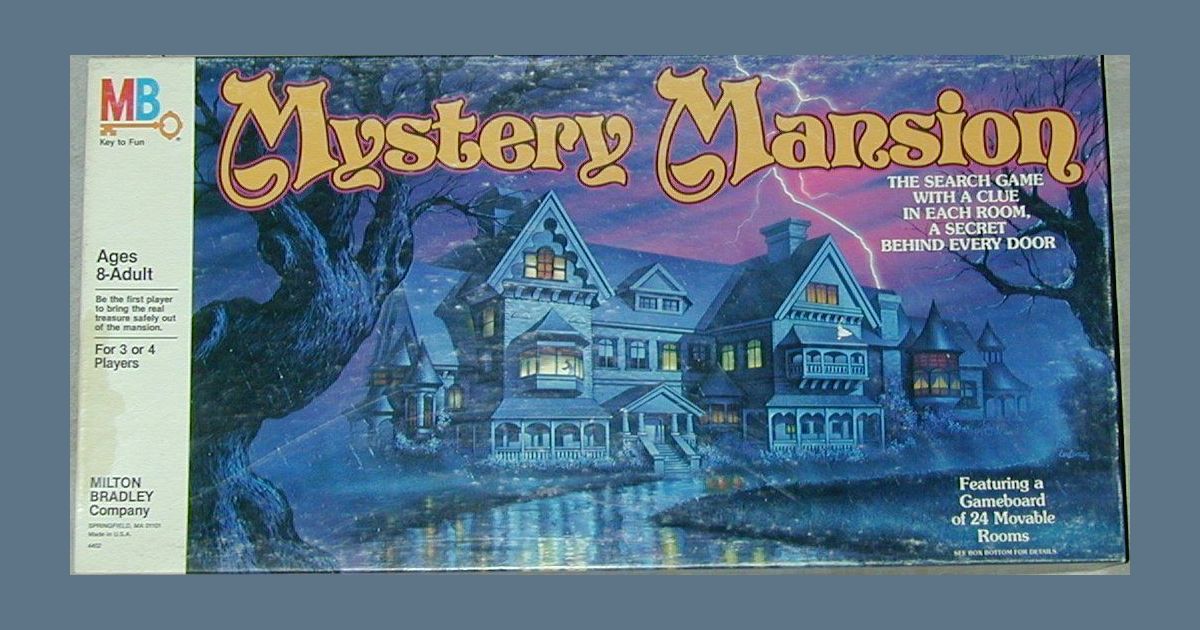 Mystery Mansion Board Game Boardgamegeek
