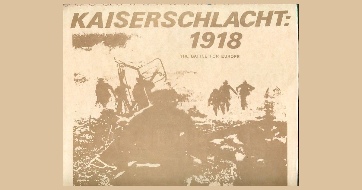 Which Version? | Kaiserschlacht: 1918 | BoardGameGeek