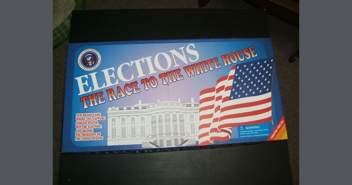 Elections The Race to the White House Board Game BoardGameGeek
